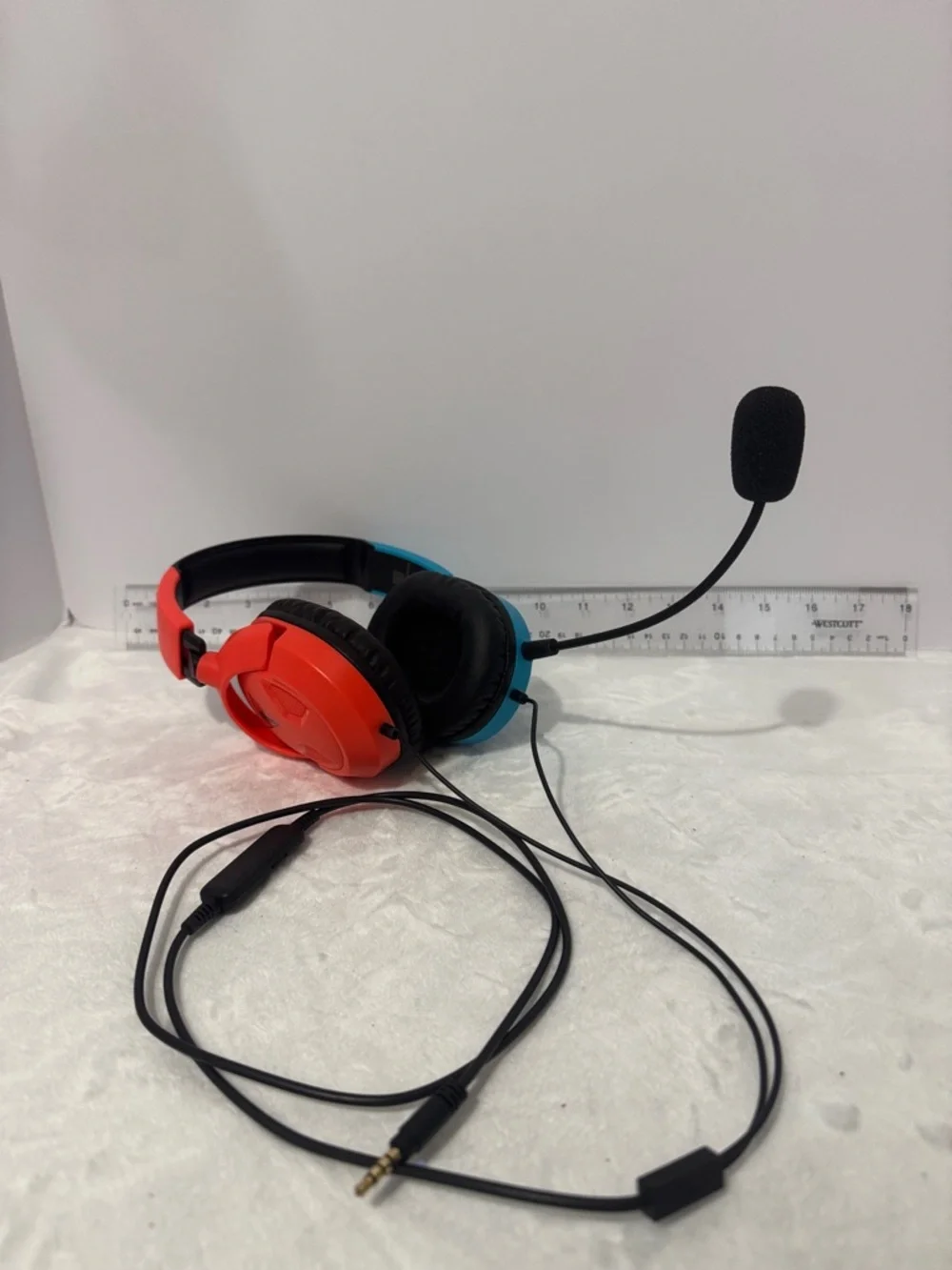 Turtle Beach Recon 50 gaming headset + mic red/blue for Nintendo Switch Xbox PC
